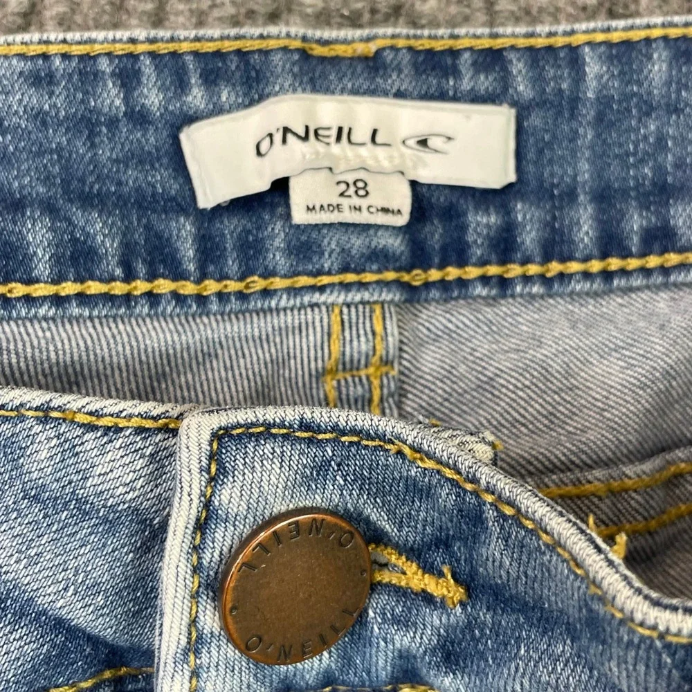 J.Crew Denim Shorts Women 28 Blue Lot of 2 Distressed Cuffed Summer Casual